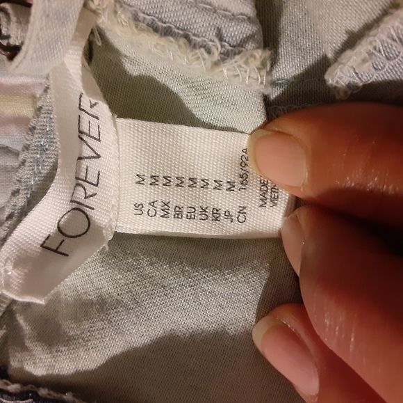 Size M light blue jean denim sun dress - Picture 11 of 15